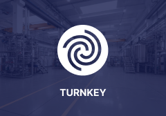 Solutions menu showing stilmas logo and text saying Turnkey